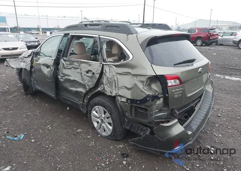 2015 Subaru Outback 2.5I Premium from USA, damaged, VIN 4S4BSACC5F3319377
